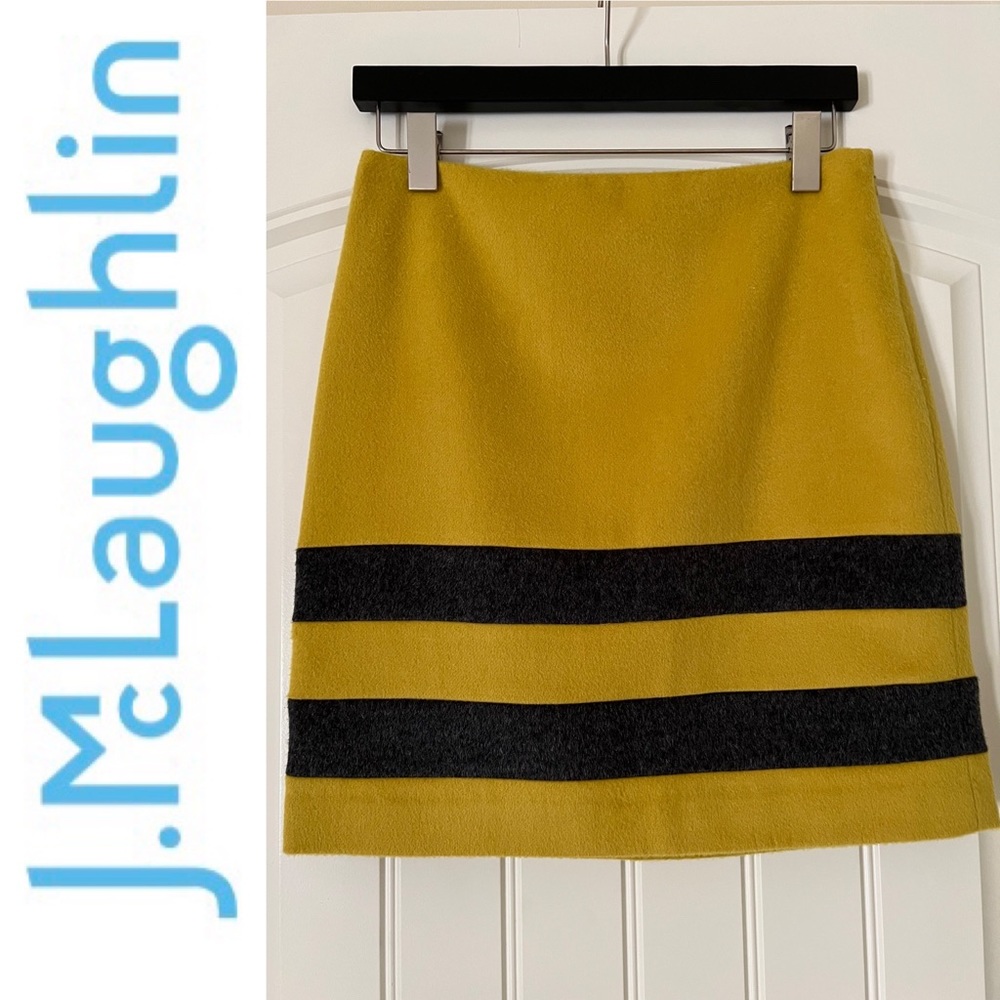 New w/tag J.McLaughlin wool/cashmere Pencil Skirt size 2